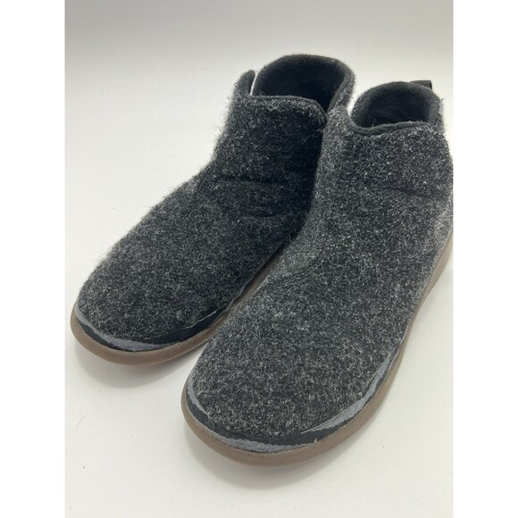 Chaco Revel Mid Women's Size 8.5M Bootie Charcoal Black Felt Slipon Winter Ankle - Picture 6 of 9